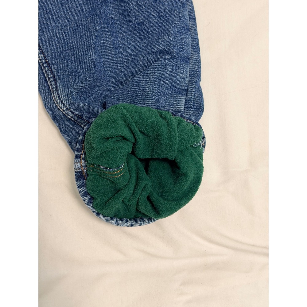 RedHead Mens Fleece Lined Jeans 40x30 Blue Denim Insulated Straight Leg Pants - Picture 5 of 11